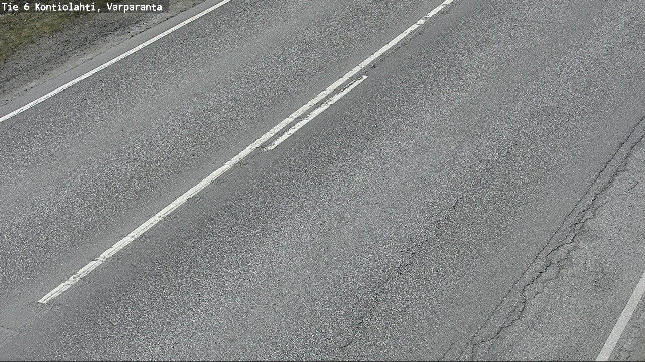 Weather Camera Image Väg 6 Kontiolax, Varparanta, Kontiolahti, Pohjois-Karjala