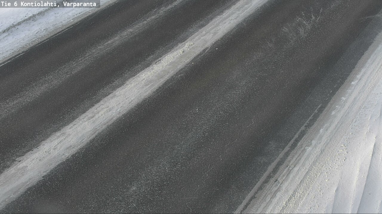 Weather Camera Image Väg 6 Kontiolax, Varparanta, Kontiolahti, Pohjois-Karjala