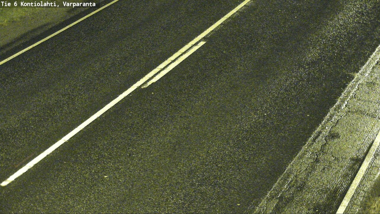 Weather Camera Image Road 6 Kontiolahti, Varparanta, Kontiolahti, Pohjois-Karjala