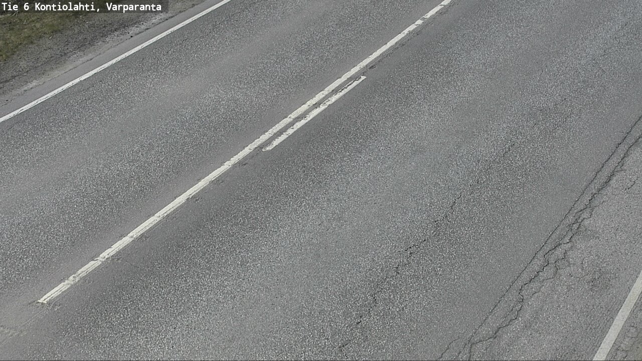 Weather Camera Image Väg 6 Kontiolax, Varparanta, Kontiolahti, Pohjois-Karjala