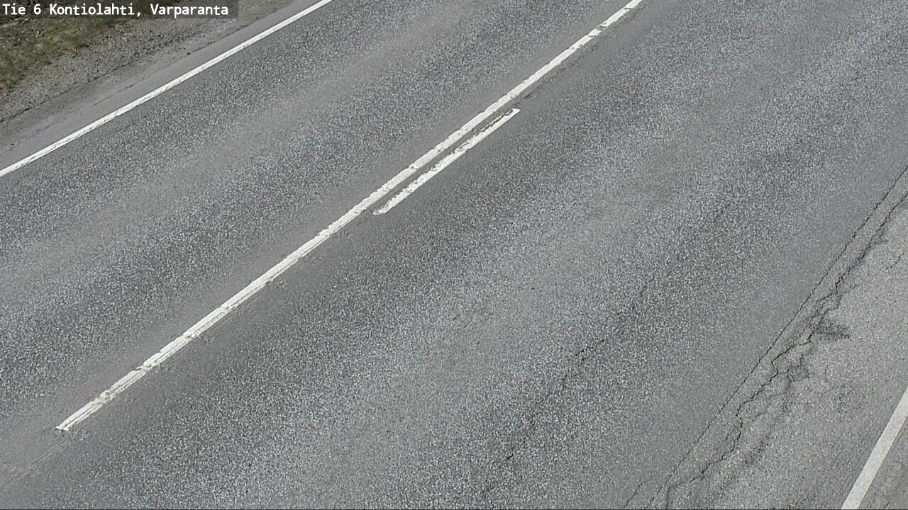 Weather Camera Image Väg 6 Kontiolax, Varparanta, Kontiolahti, Pohjois-Karjala
