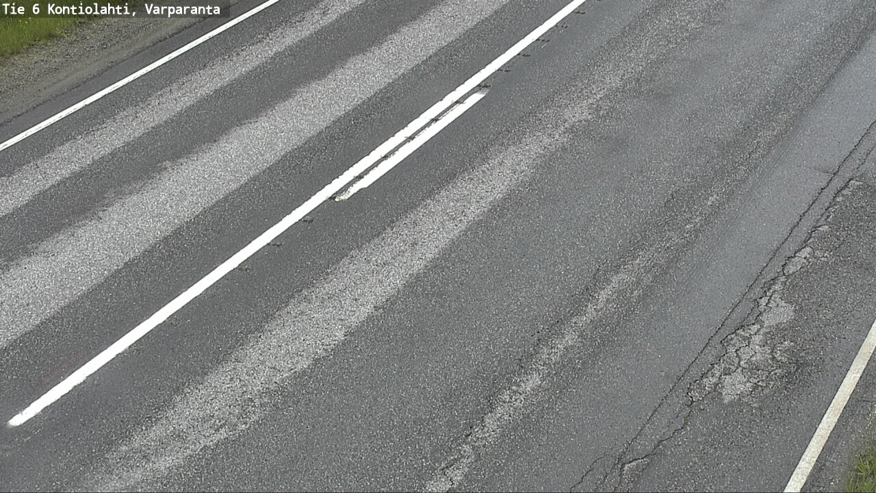 Weather Camera Image Väg 6 Kontiolax, Varparanta, Kontiolahti, Pohjois-Karjala
