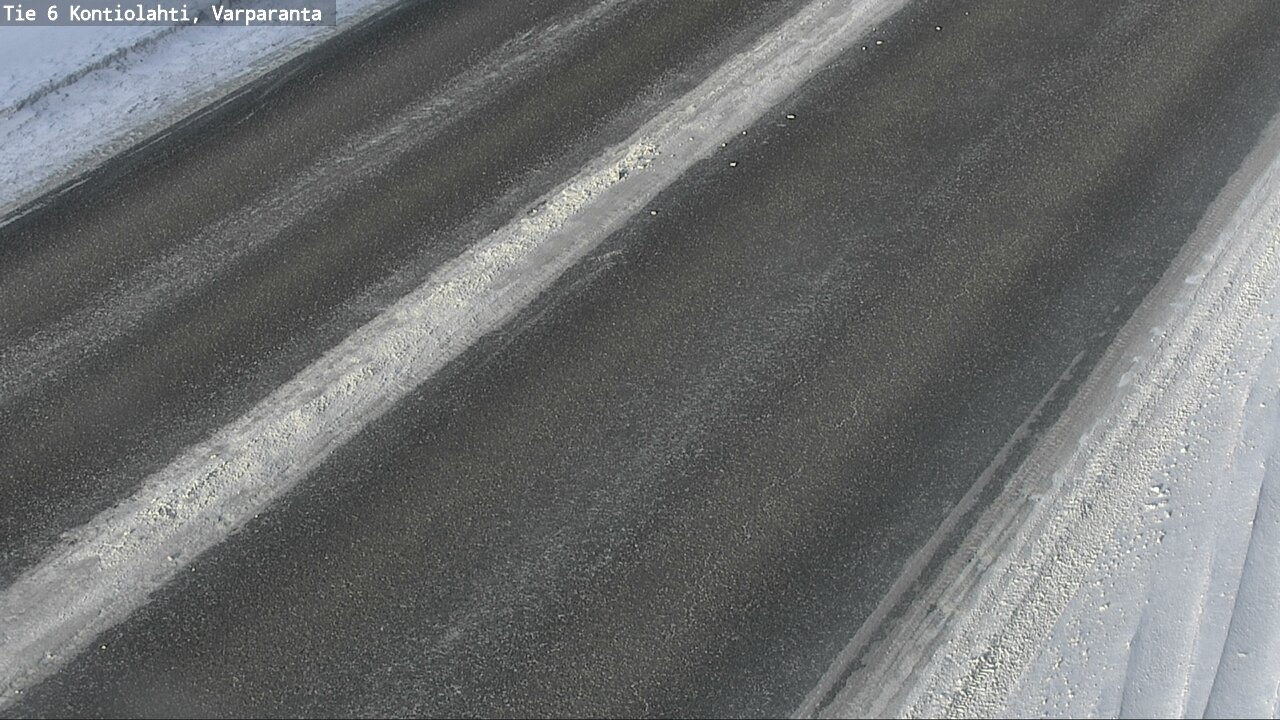 Weather Camera Image Väg 6 Kontiolax, Varparanta, Kontiolahti, Pohjois-Karjala