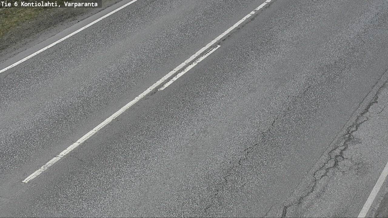 Weather Camera Image Road 6 Kontiolahti, Varparanta, Kontiolahti, Pohjois-Karjala