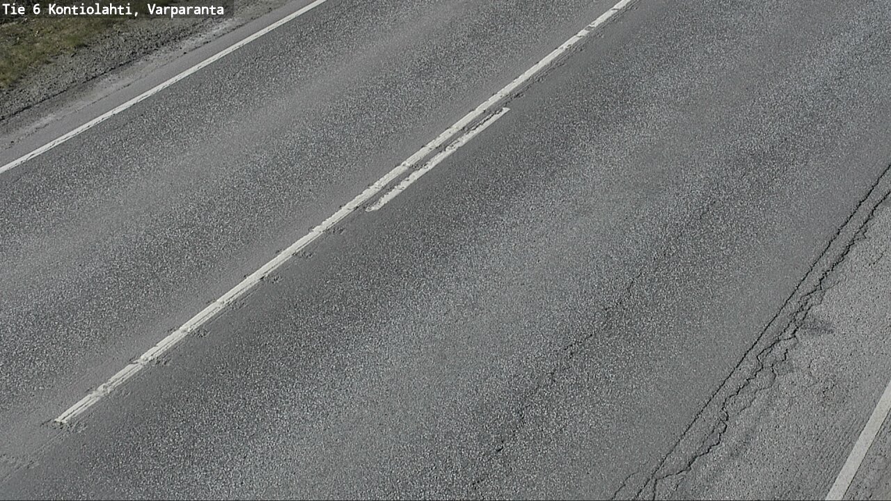 Weather Camera Image Väg 6 Kontiolax, Varparanta, Kontiolahti, Pohjois-Karjala