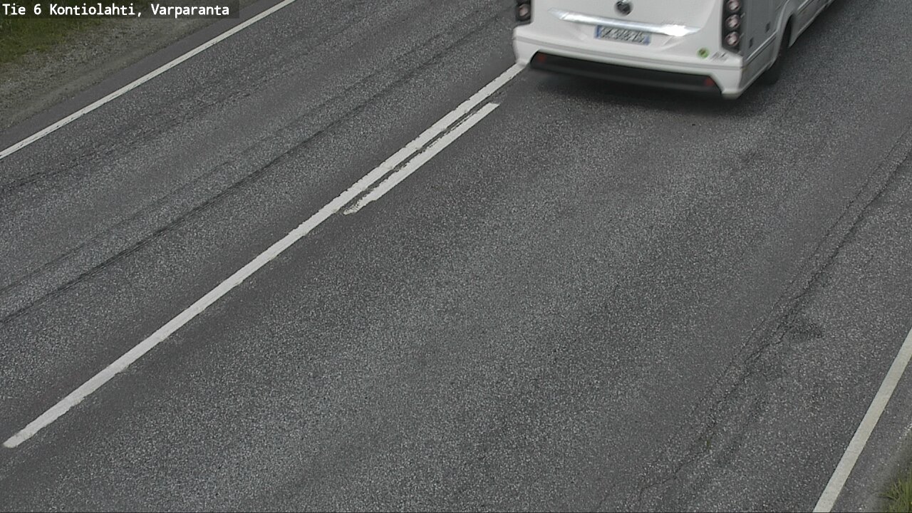 Weather Camera Image Road 6 Kontiolahti, Varparanta, Kontiolahti, Pohjois-Karjala