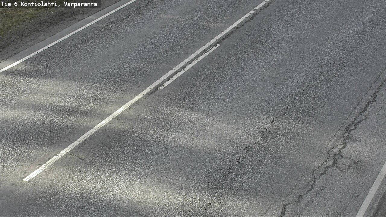 Weather Camera Image Väg 6 Kontiolax, Varparanta, Kontiolahti, Pohjois-Karjala