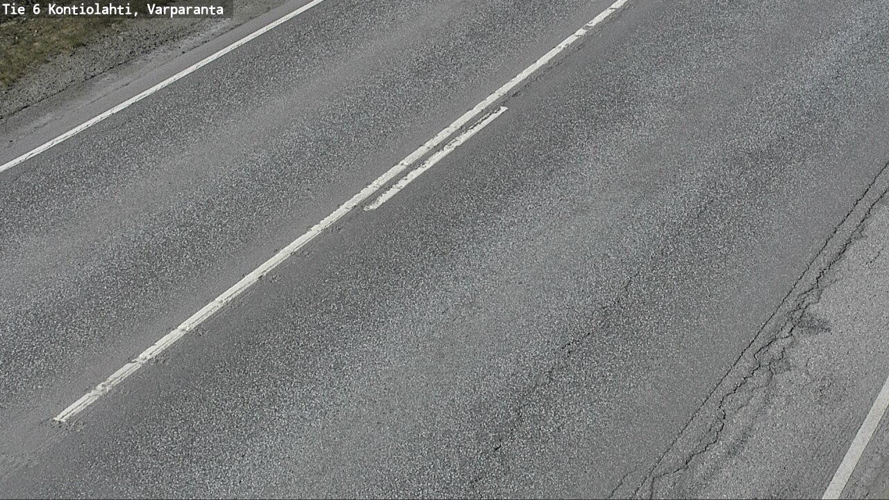 Weather Camera Image Väg 6 Kontiolax, Varparanta, Kontiolahti, Pohjois-Karjala