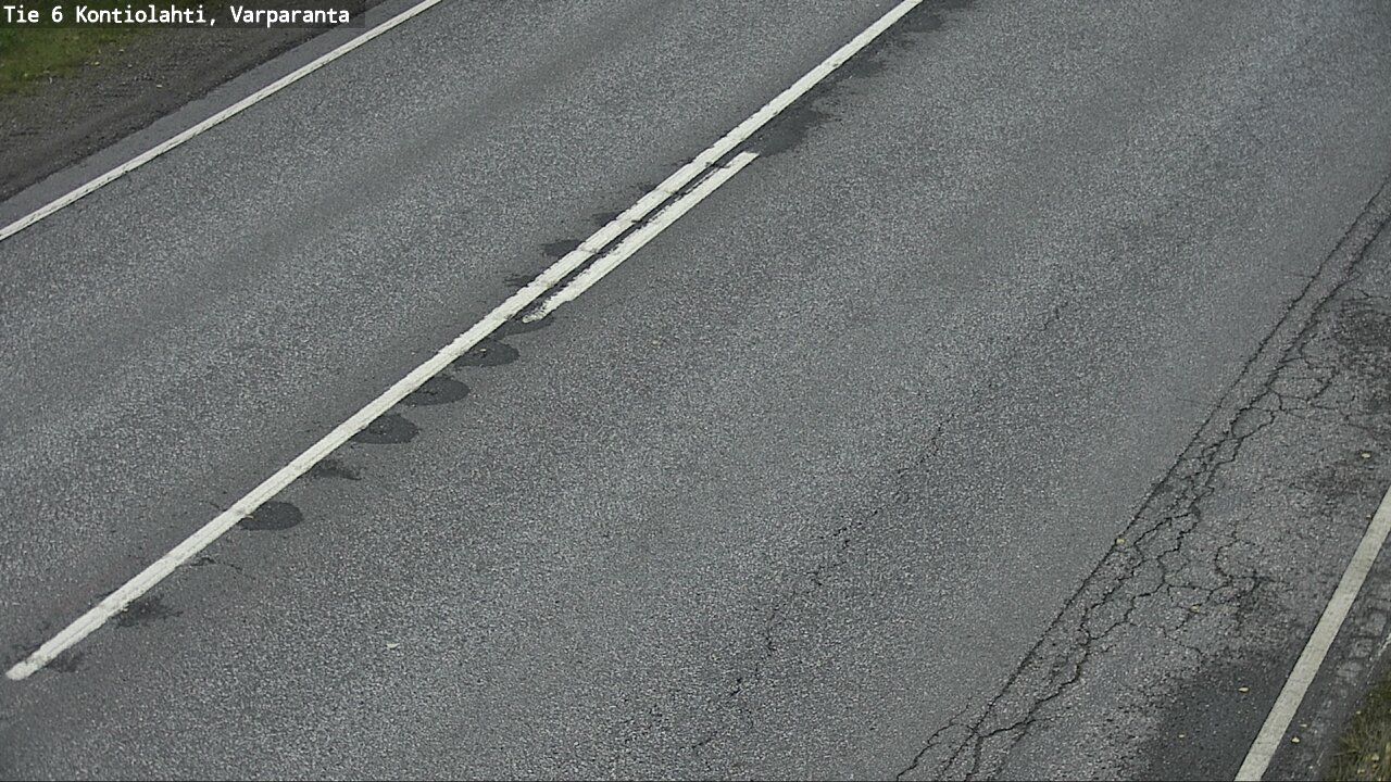 Weather Camera Image Road 6 Kontiolahti, Varparanta, Kontiolahti, Pohjois-Karjala