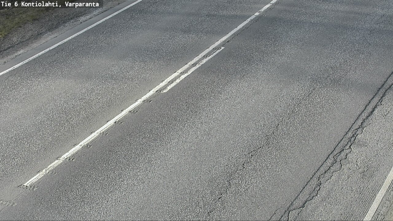 Weather Camera Image Väg 6 Kontiolax, Varparanta, Kontiolahti, Pohjois-Karjala