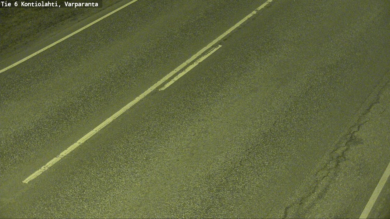 Weather Camera Image Väg 6 Kontiolax, Varparanta, Kontiolahti, Pohjois-Karjala