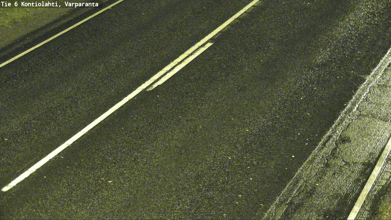 Weather Camera Image Road 6 Kontiolahti, Varparanta, Kontiolahti, Pohjois-Karjala