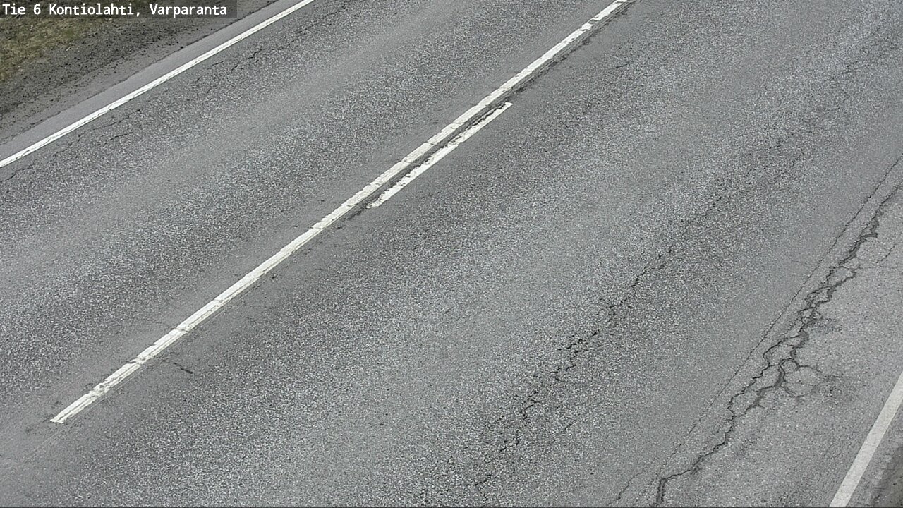 Weather Camera Image Väg 6 Kontiolax, Varparanta, Kontiolahti, Pohjois-Karjala