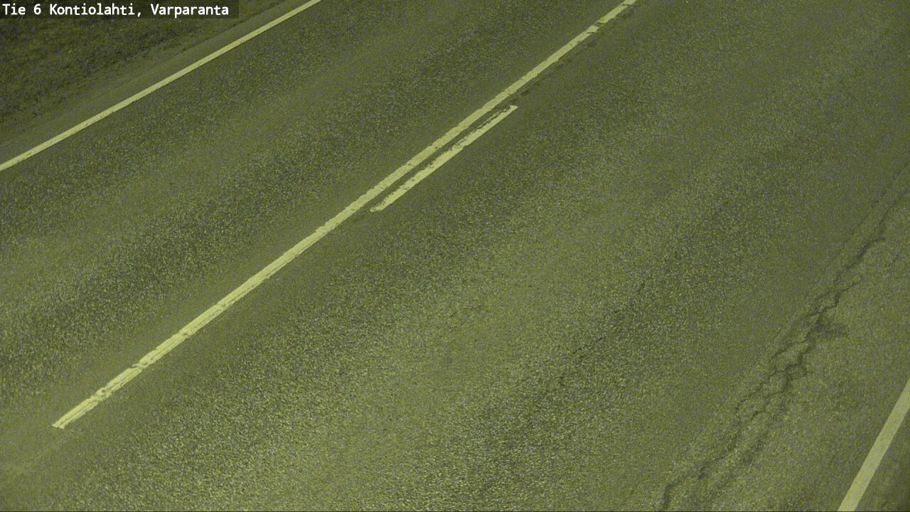 Weather Camera Image Väg 6 Kontiolax, Varparanta, Kontiolahti, Pohjois-Karjala