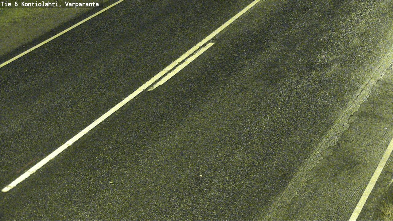 Weather Camera Image Road 6 Kontiolahti, Varparanta, Kontiolahti, Pohjois-Karjala