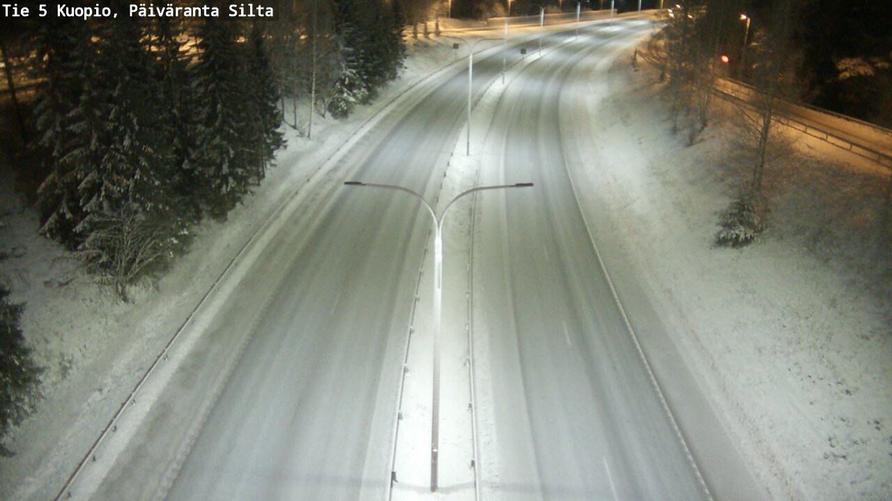 Kelikamerat Kuva Tie 5 Kuopio, Päiväranta silta, Kuopio, Pohjois-Savo