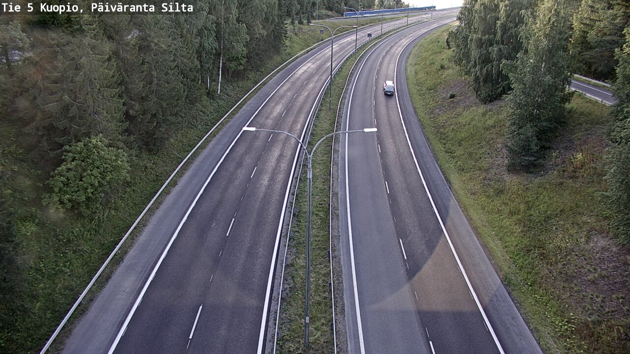 Kelikamerat Kuva Tie 5 Kuopio, Päiväranta silta, Kuopio, Pohjois-Savo