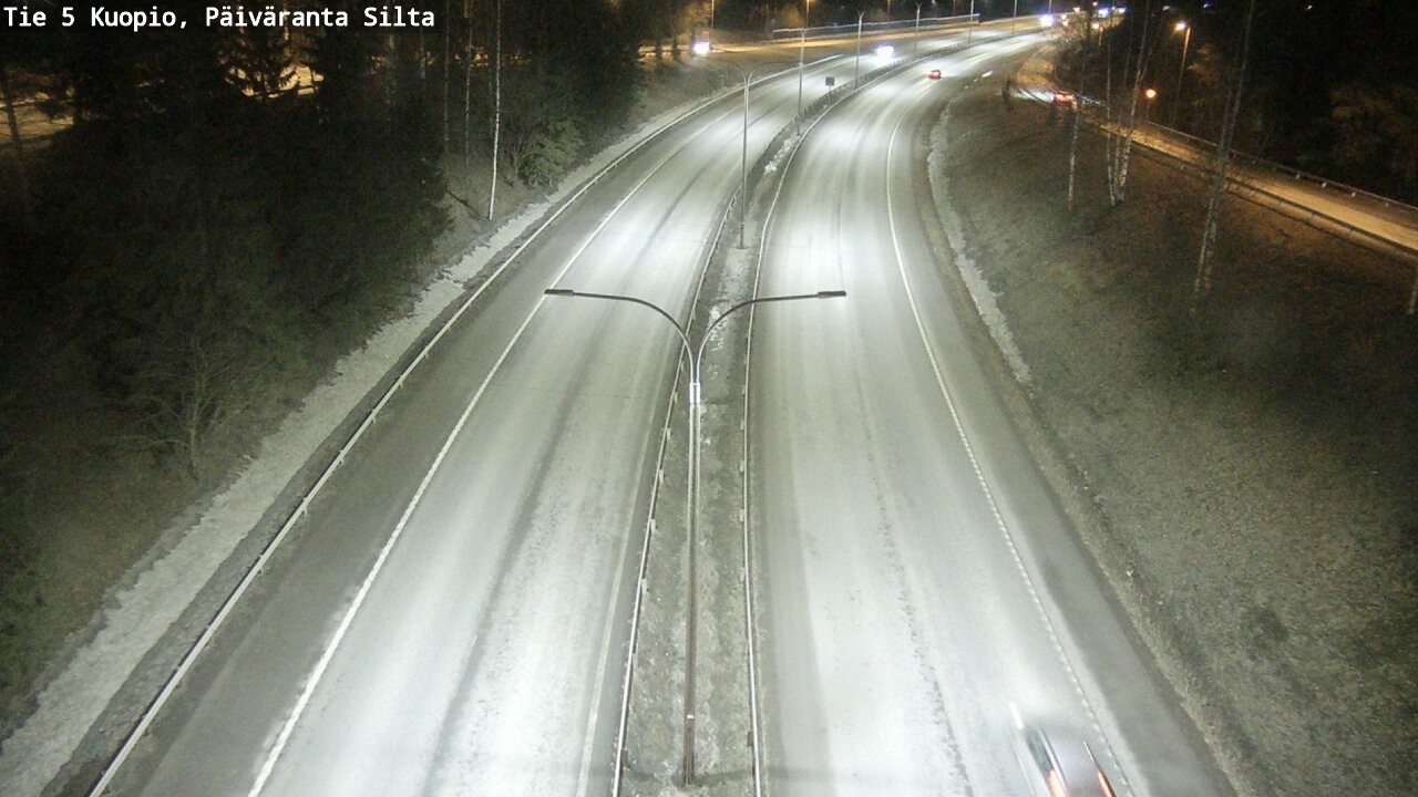 Kelikamerat Kuva Tie 5 Kuopio, Päiväranta silta, Kuopio, Pohjois-Savo