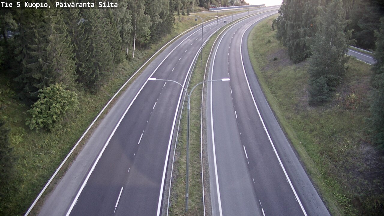 Kelikamerat Kuva Tie 5 Kuopio, Päiväranta silta, Kuopio, Pohjois-Savo