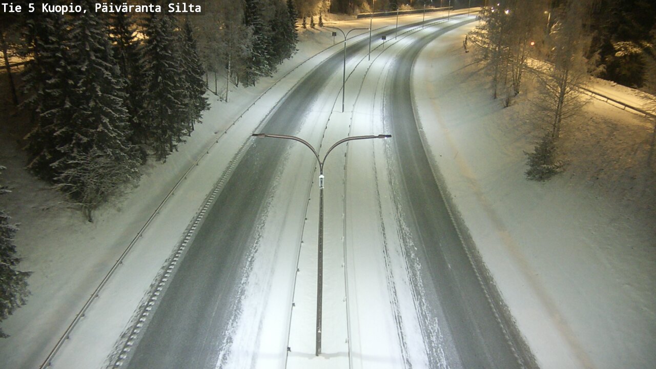 Kelikamerat Kuva Tie 5 Kuopio, Päiväranta silta, Kuopio, Pohjois-Savo