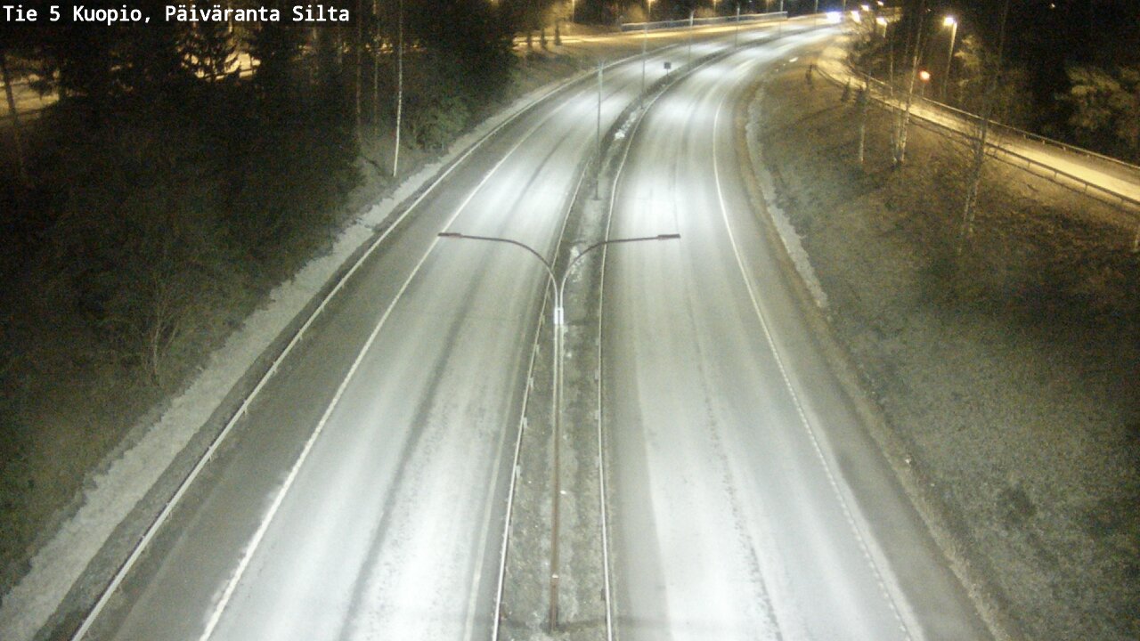 Kelikamerat Kuva Tie 5 Kuopio, Päiväranta silta, Kuopio, Pohjois-Savo