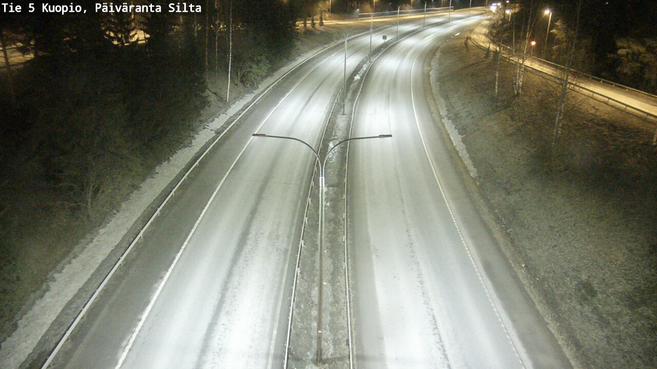 Kelikamerat Kuva Tie 5 Kuopio, Päiväranta silta, Kuopio, Pohjois-Savo