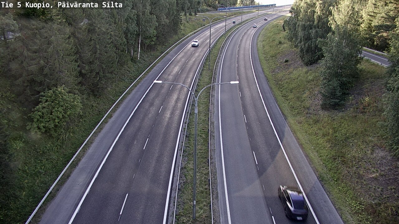 Kelikamerat Kuva Tie 5 Kuopio, Päiväranta silta, Kuopio, Pohjois-Savo