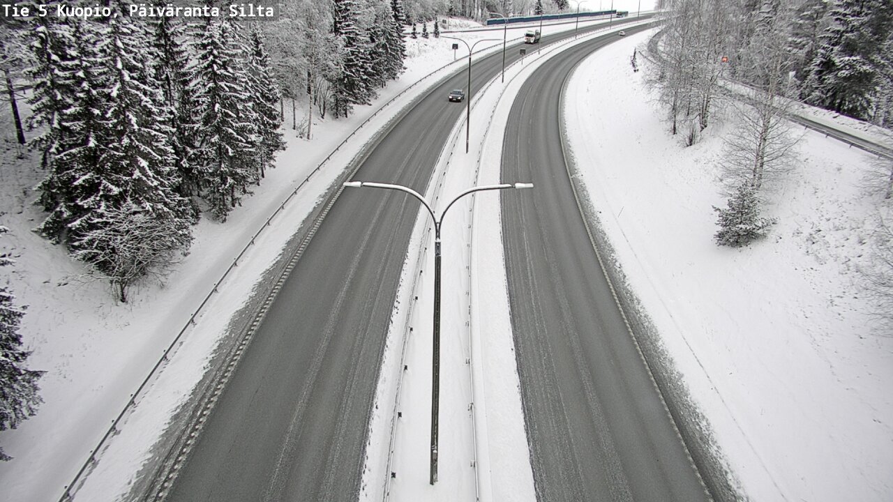 Kelikamerat Kuva Tie 5 Kuopio, Päiväranta silta, Kuopio, Pohjois-Savo