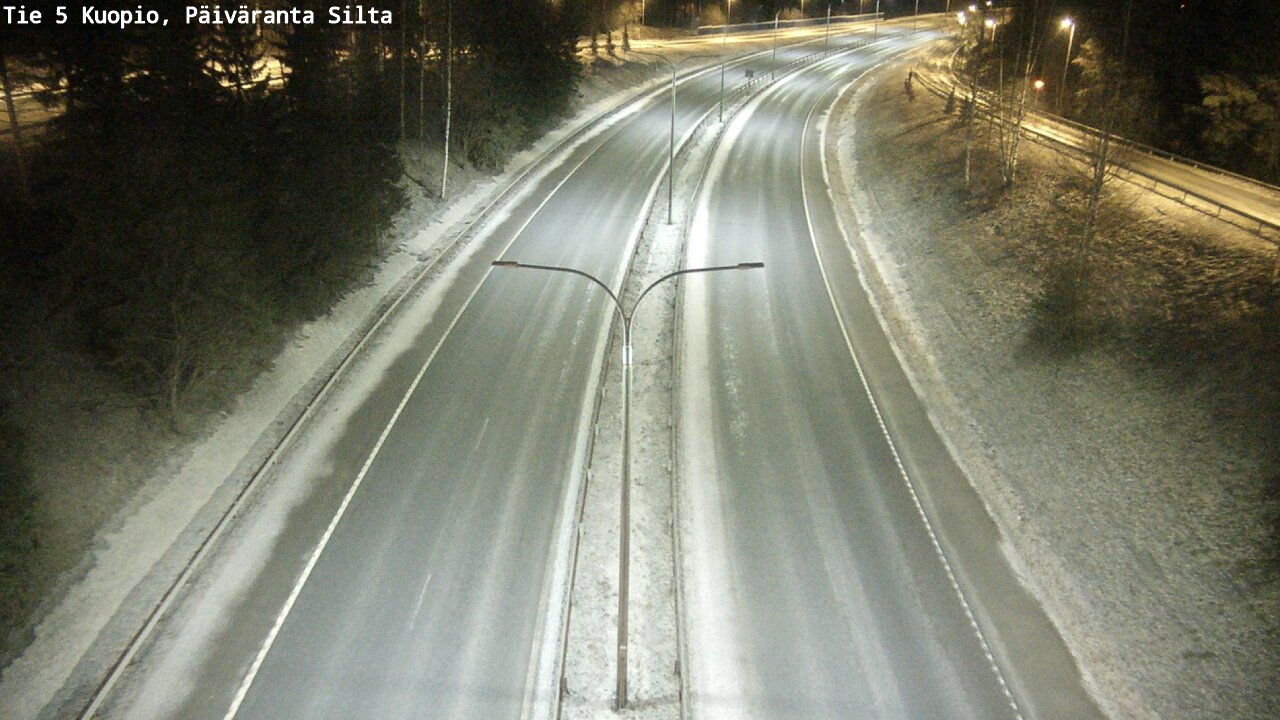 Kelikamerat Kuva Tie 5 Kuopio, Päiväranta silta, Kuopio, Pohjois-Savo