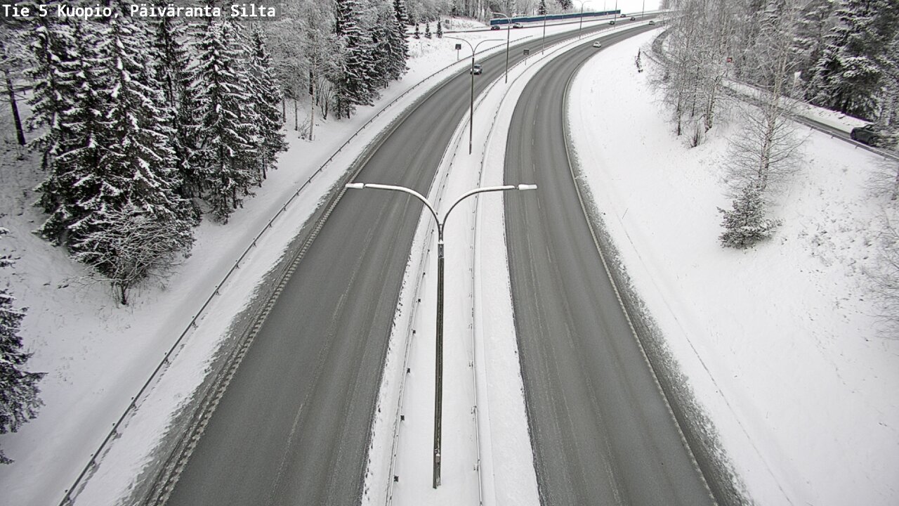 Kelikamerat Kuva Tie 5 Kuopio, Päiväranta silta, Kuopio, Pohjois-Savo