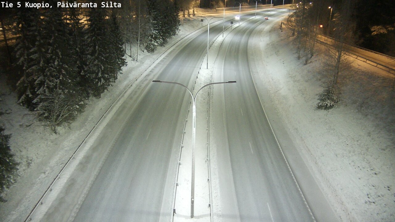 Kelikamerat Kuva Tie 5 Kuopio, Päiväranta silta, Kuopio, Pohjois-Savo