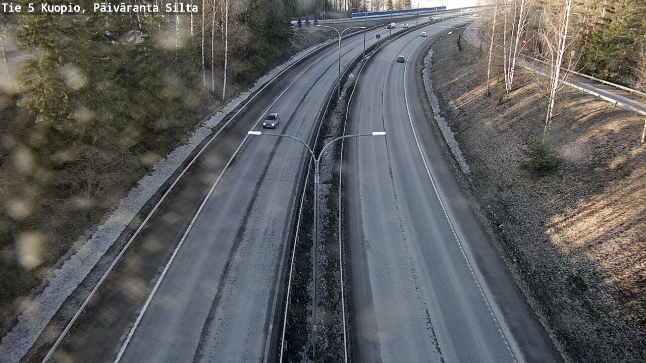 Kelikamerat Kuva Tie 5 Kuopio, Päiväranta silta, Kuopio, Pohjois-Savo