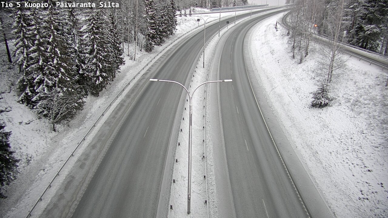 Kelikamerat Kuva Tie 5 Kuopio, Päiväranta silta, Kuopio, Pohjois-Savo