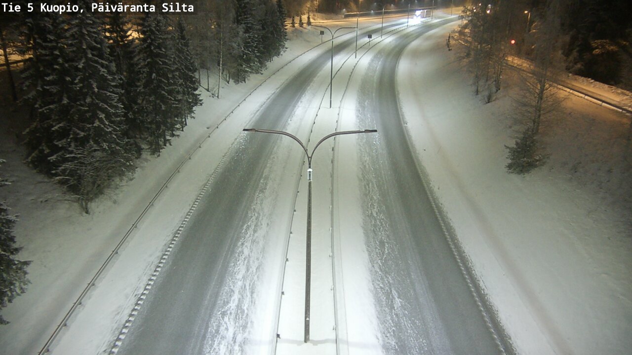 Kelikamerat Kuva Tie 5 Kuopio, Päiväranta silta, Kuopio, Pohjois-Savo