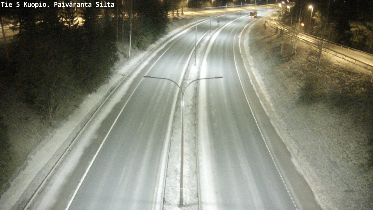 Kelikamerat Kuva Tie 5 Kuopio, Päiväranta silta, Kuopio, Pohjois-Savo