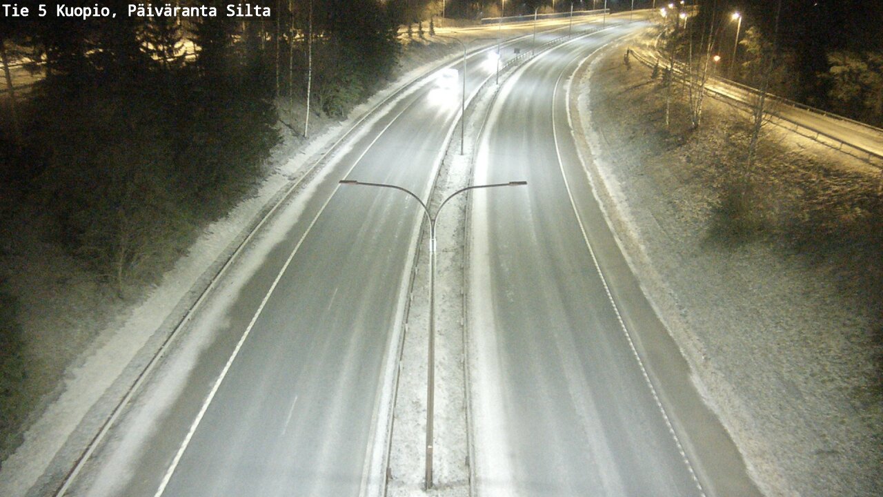 Kelikamerat Kuva Tie 5 Kuopio, Päiväranta silta, Kuopio, Pohjois-Savo