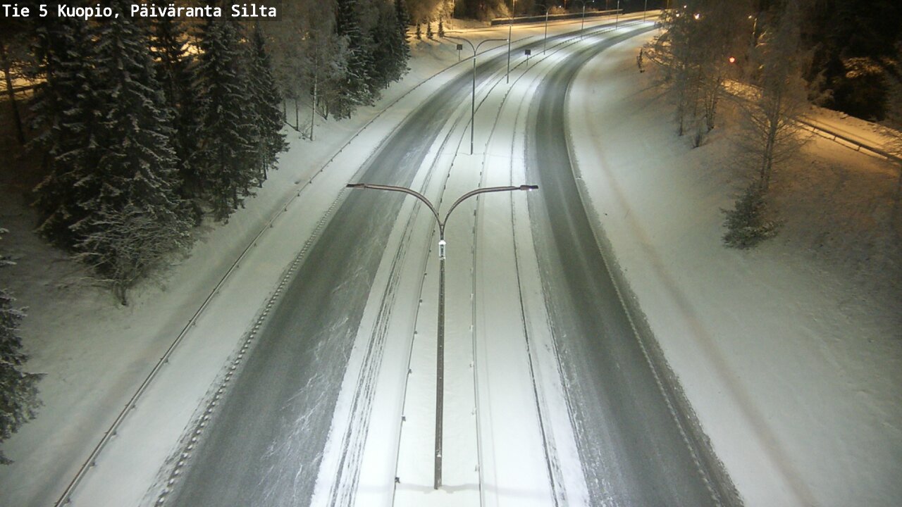 Kelikamerat Kuva Tie 5 Kuopio, Päiväranta silta, Kuopio, Pohjois-Savo