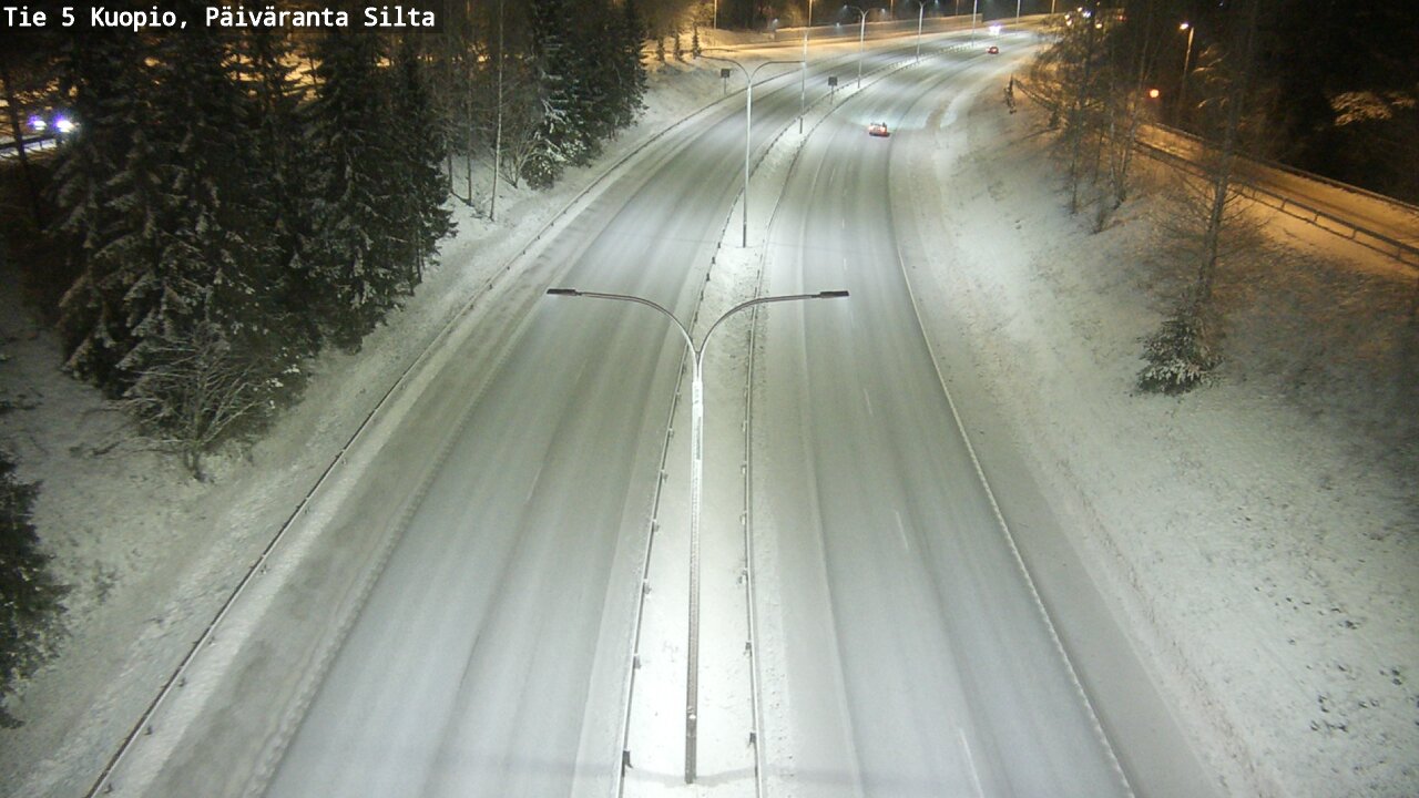 Kelikamerat Kuva Tie 5 Kuopio, Päiväranta silta, Kuopio, Pohjois-Savo