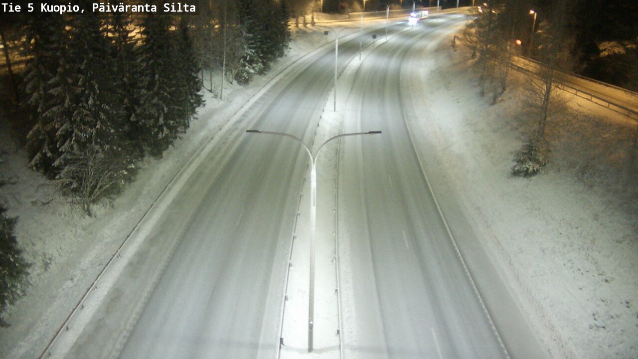 Kelikamerat Kuva Tie 5 Kuopio, Päiväranta silta, Kuopio, Pohjois-Savo