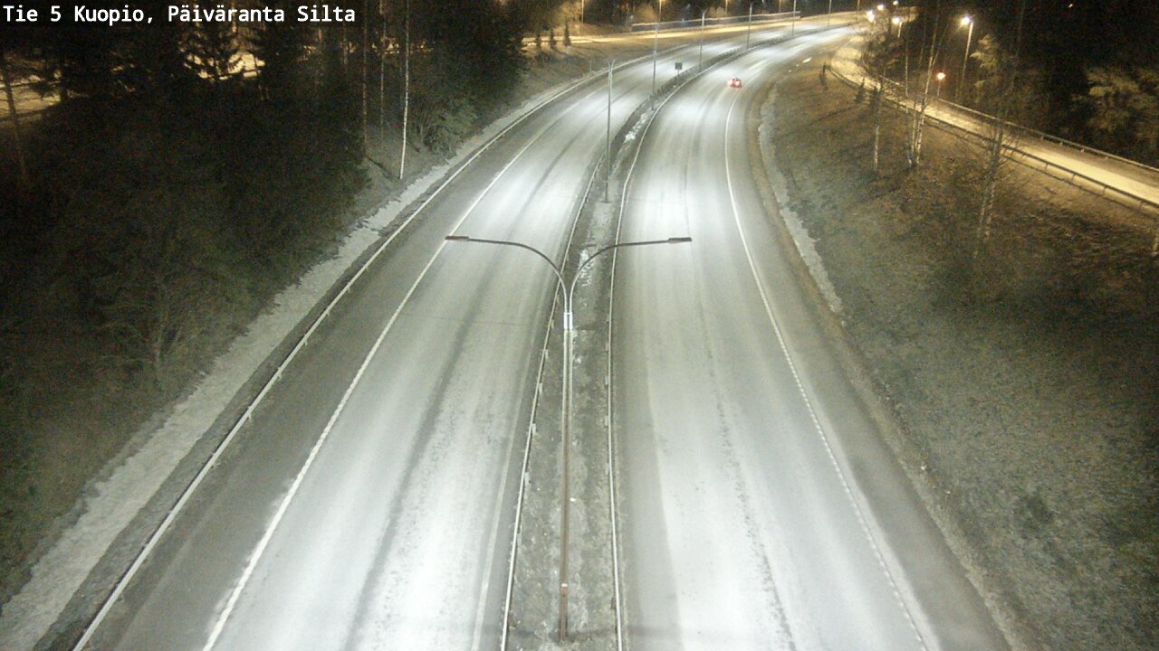 Kelikamerat Kuva Tie 5 Kuopio, Päiväranta silta, Kuopio, Pohjois-Savo