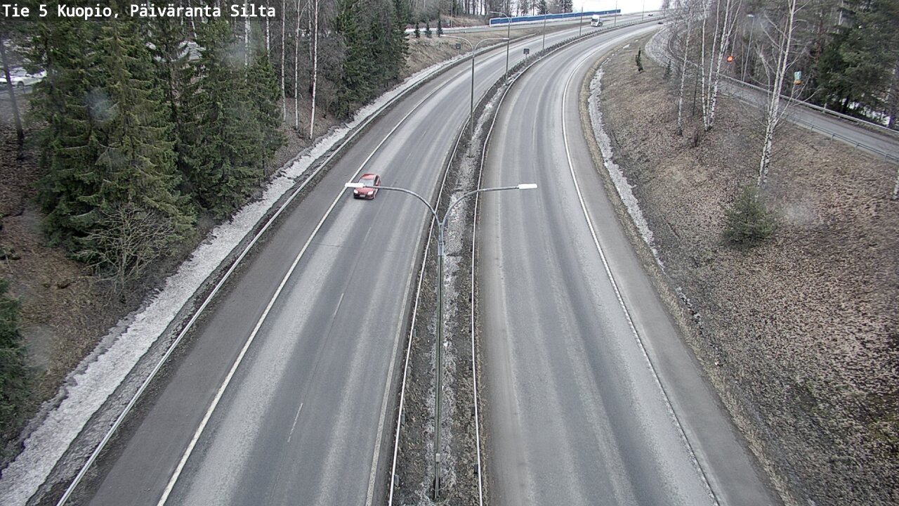 Kelikamerat Kuva Tie 5 Kuopio, Päiväranta silta, Kuopio, Pohjois-Savo