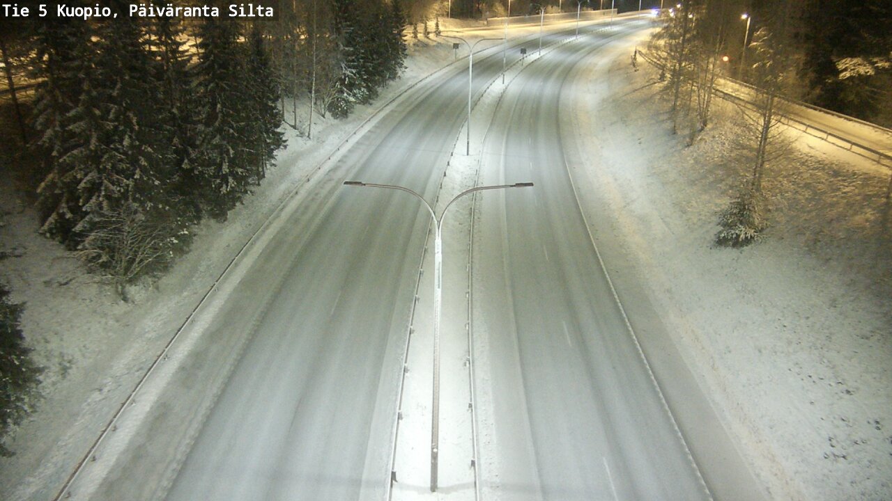 Kelikamerat Kuva Tie 5 Kuopio, Päiväranta silta, Kuopio, Pohjois-Savo