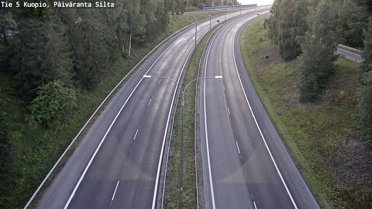 Kelikamerat Kuva Tie 5 Kuopio, Päiväranta silta, Kuopio, Pohjois-Savo