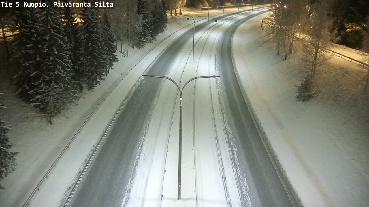 Kelikamerat Kuva Tie 5 Kuopio, Päiväranta silta, Kuopio, Pohjois-Savo
