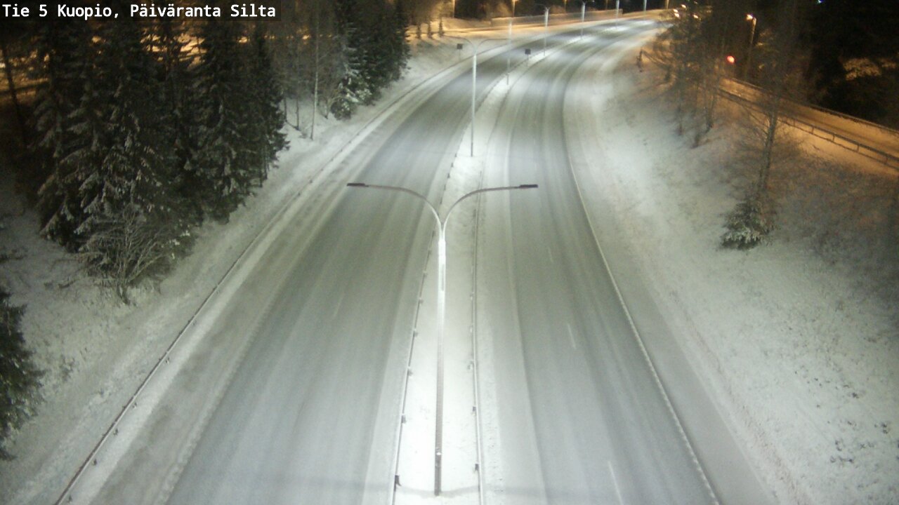 Kelikamerat Kuva Tie 5 Kuopio, Päiväranta silta, Kuopio, Pohjois-Savo