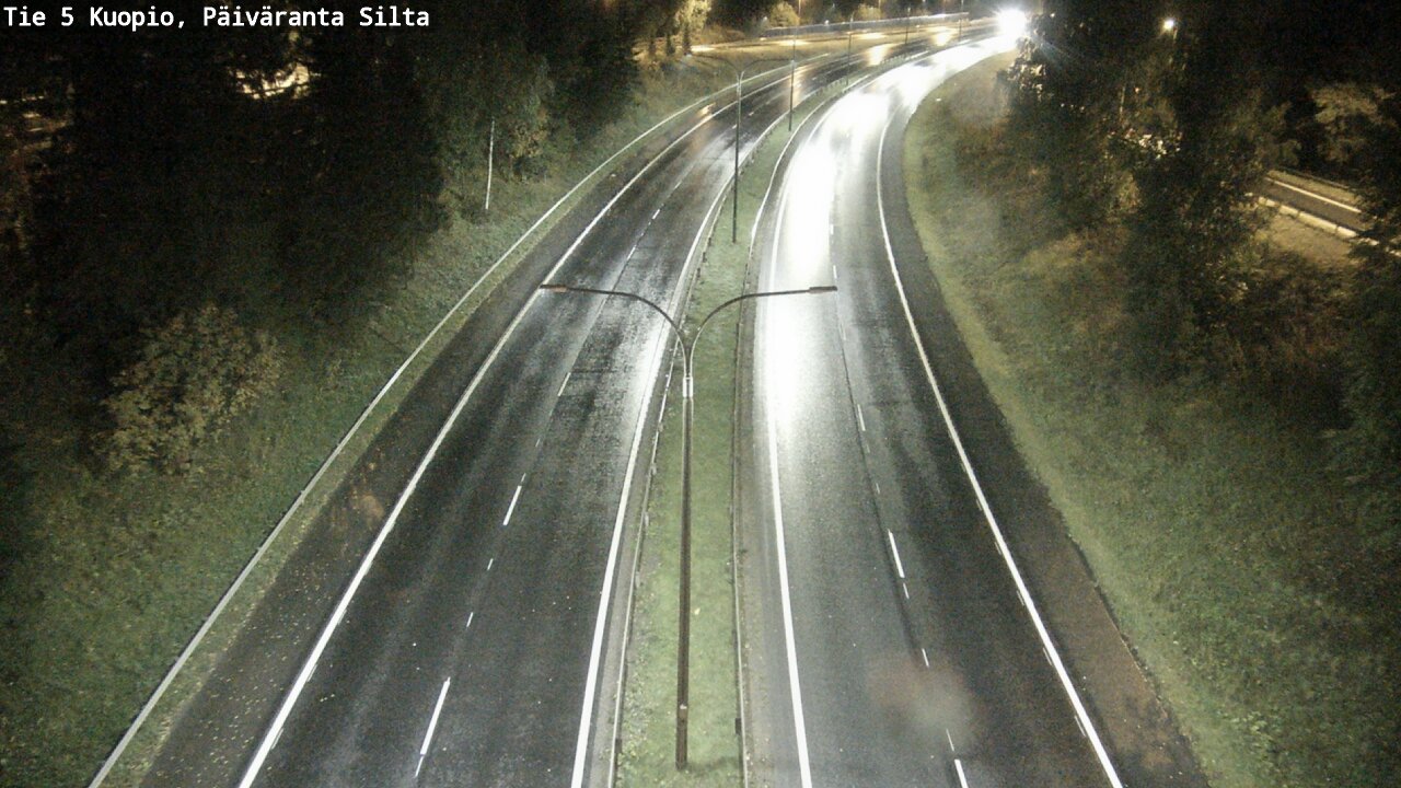 Weather Camera Image Road 5 Kuopio, Päiväranta silta, Kuopio, Pohjois-Savo