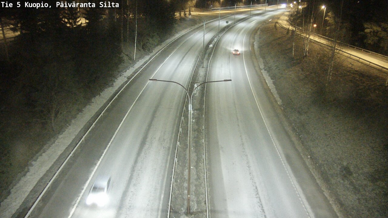 Kelikamerat Kuva Tie 5 Kuopio, Päiväranta silta, Kuopio, Pohjois-Savo