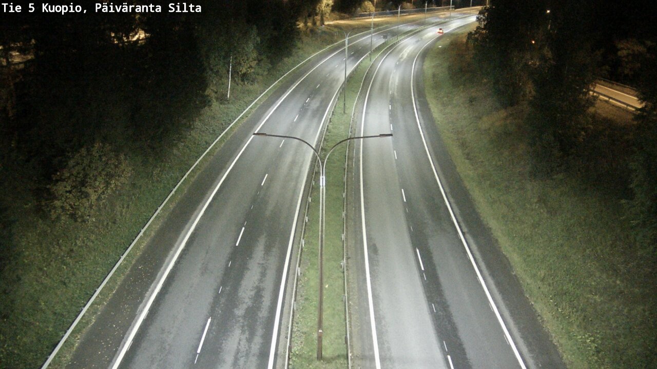 Weather Camera Image Road 5 Kuopio, Päiväranta silta, Kuopio, Pohjois-Savo
