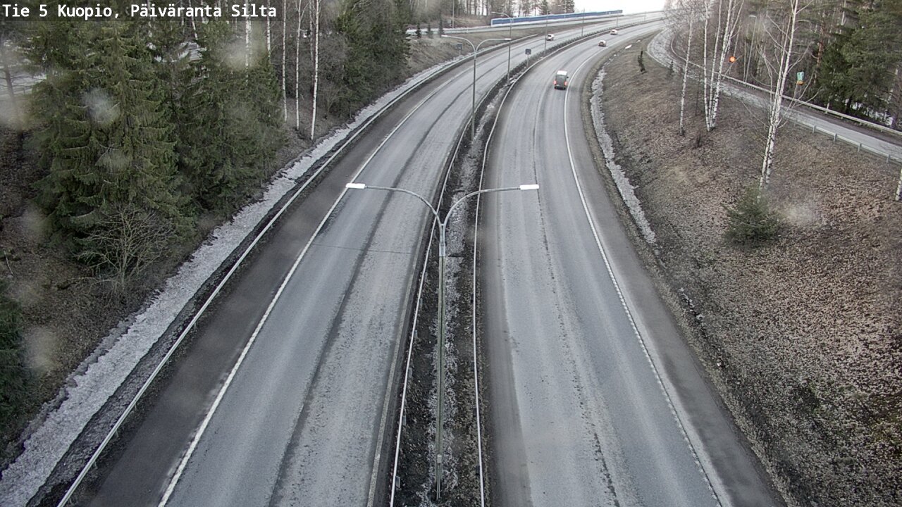 Kelikamerat Kuva Tie 5 Kuopio, Päiväranta silta, Kuopio, Pohjois-Savo