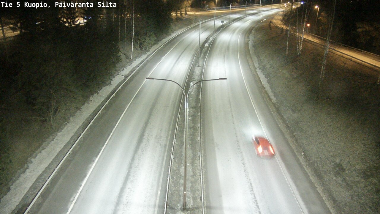 Kelikamerat Kuva Tie 5 Kuopio, Päiväranta silta, Kuopio, Pohjois-Savo